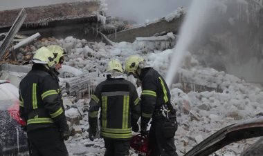 Overnight attack hits Kyiv industrial area