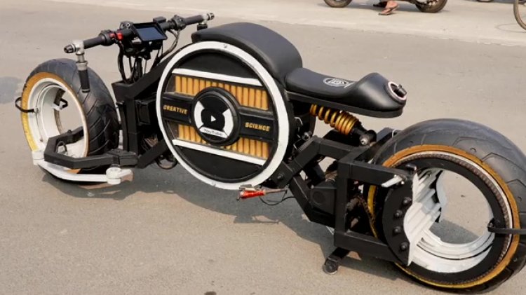 Indian students unveil AI electric superbike