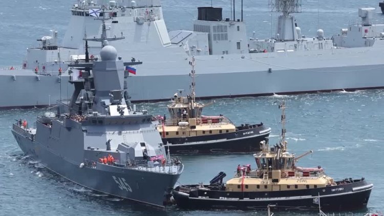 BRICS naval drills begin off South Africa