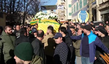 Hezbollah commander buried in Baalbek