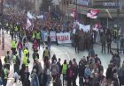 Serbian students rally in Niš