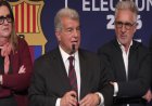 Laporta re-elected Barcelona president