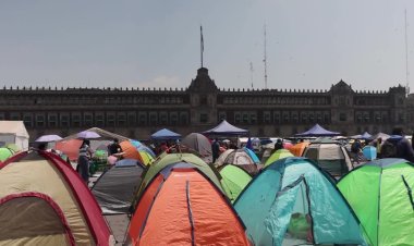 Teachers protest in Mexico City