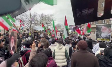 Anti-war march draws thousands in London