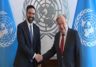 UN chief meets NYC mayor