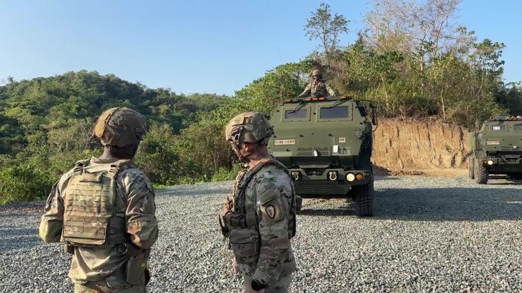U.S.-Philippine forces conduct HIMARS drills