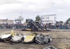 Monster truck crash kills two in Colombia