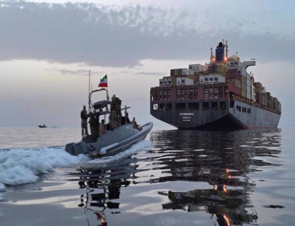 IRGC says it secured Hormuz shipping traffic