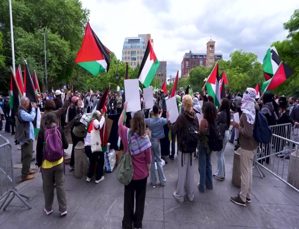 Thousands rally in NYC for Nakba Day