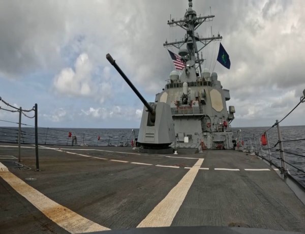 U.S. and Israeli strikes hit targets near Hormuz