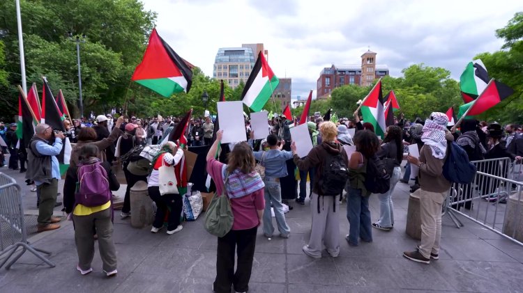 Thousands rally in NYC for Nakba Day