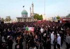 Qeshm mourns family killed in strike