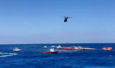 Ferry capsizes off northern Cyprus coast