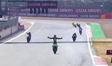 Fernandez Dominates British MotoGP Race