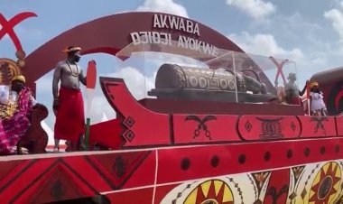 Côte d'Ivoire unveils repatriated sacred drum