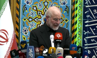 Qalibaf attends Khamenei memorial in Karbala