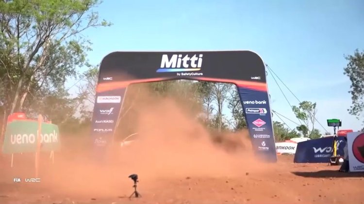 Katsuta leads Rally Paraguay shakedown