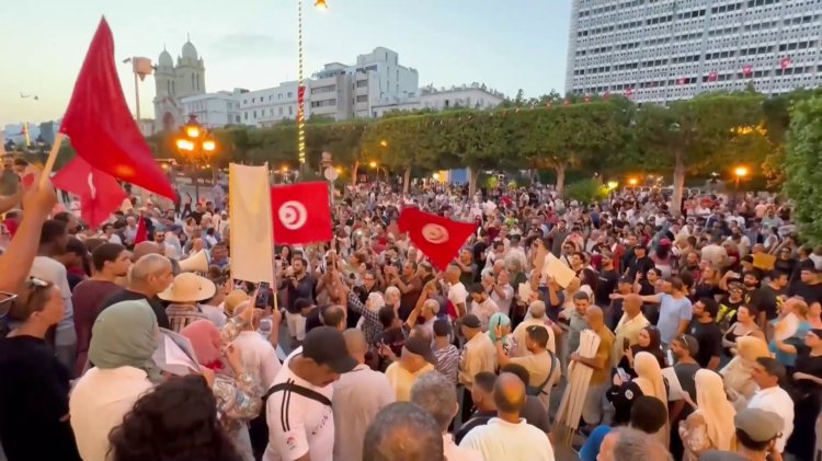 Tunisia protests Saied's rule