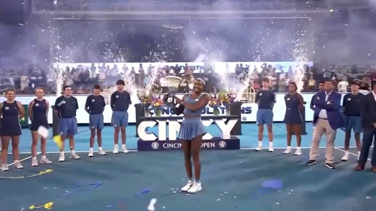 Gauff Claims Cincinnati Crown