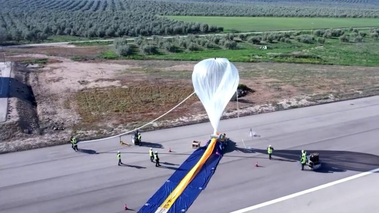 UK-Spanish firm uses balloon for launches