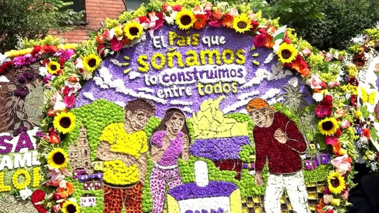 Medellin's flower parade celebrates 69 years
