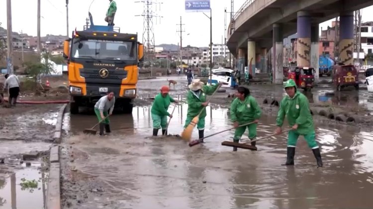 Peru's Capital Hit by Torrential Rains