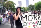 Mexico City women march for abortion access