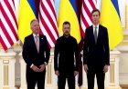 U.S. envoys visit Kyiv for Ukraine peace talks