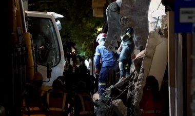 Athens blast leaves six missing