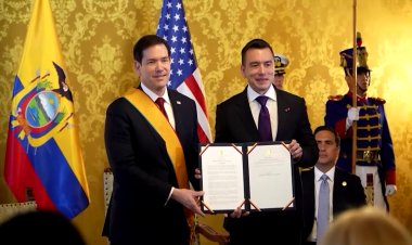 Ecuador awards top honor to US Secretary Rubio