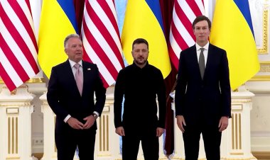 U.S. envoys visit Kyiv for Ukraine peace talks