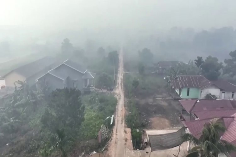 Indonesia wildfires emissions surge