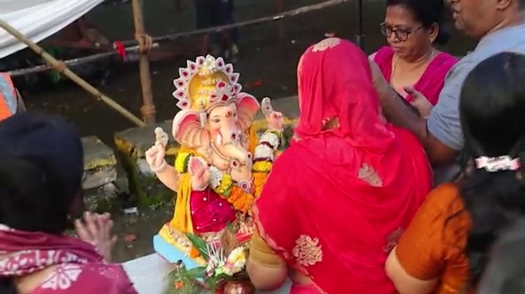 Mumbai celebrates Ganesh's birth festival