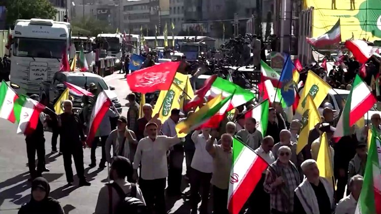 Iran stages nationwide defense rallies