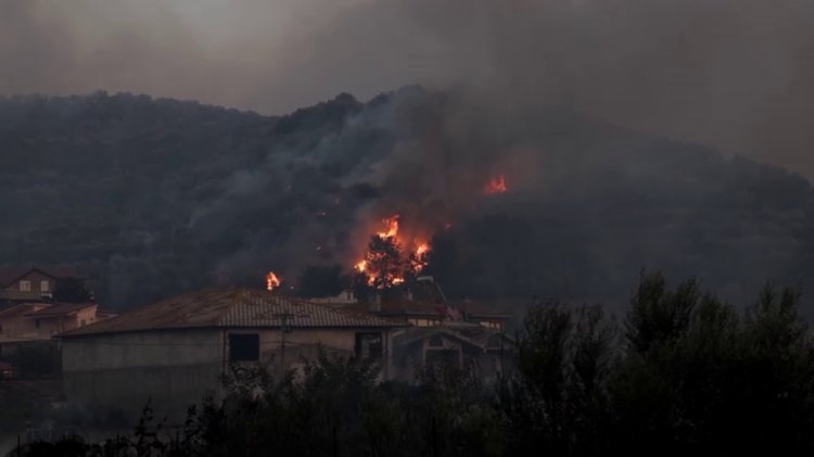 Albania battles intense coastal wildfires