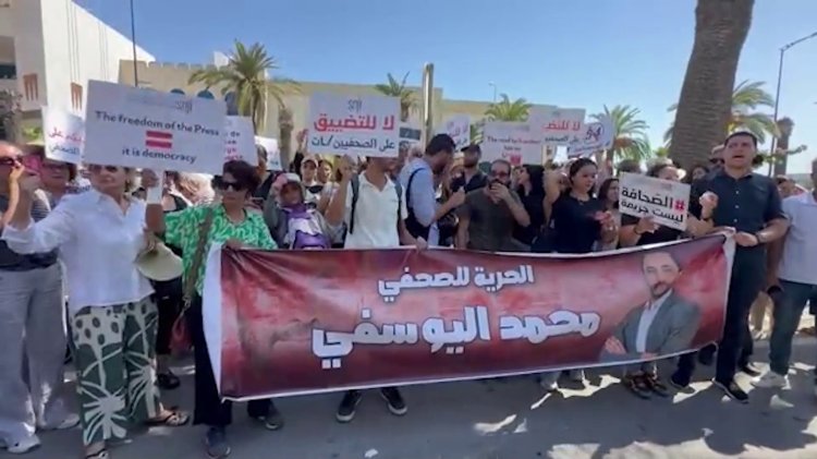 Tunisian journalist detained on financial charges