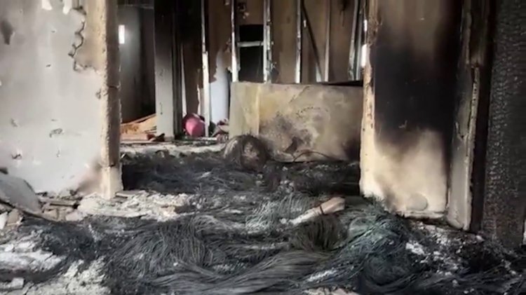 Settlers Set Fire to Palestinian Village
