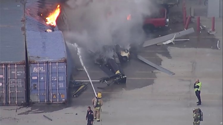 Three killed in Los Angeles helicopter crash
