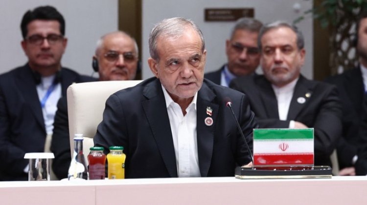 Pezeshkian accuses U.S. of breaking deal in SCO summit
