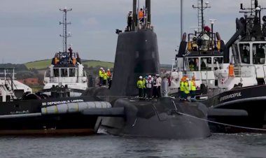 UK's new nuclear submarine begins trials